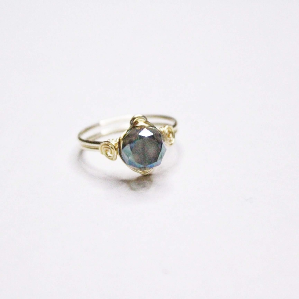 Handmade Multicolored Glass Ring